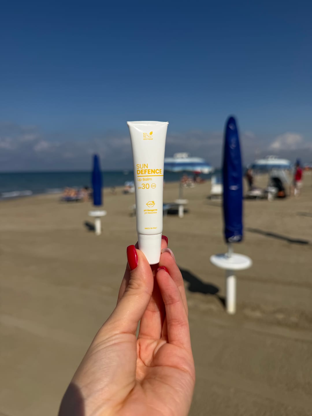 Customer photo review of Sunscreen Lip Balm SPF30 - Sun Defence