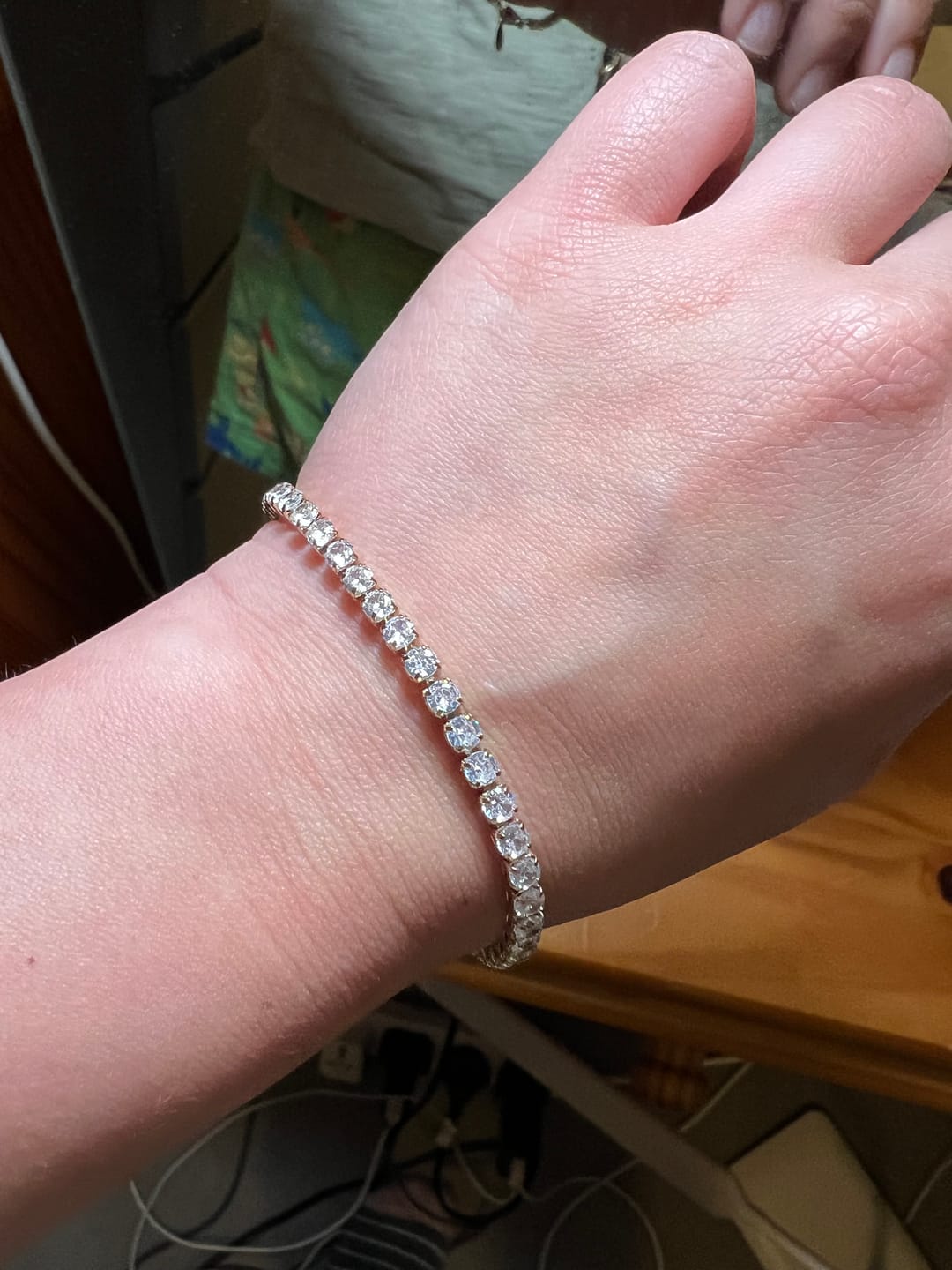 Customer photo review of Tennis Bracelet