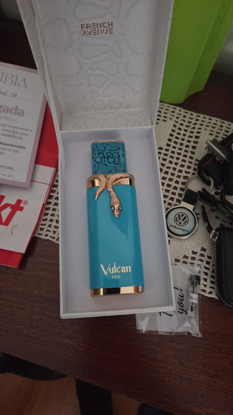 Customer photo review of PERFUME VULCAN FEU FRENCH AVENUE - 100ML