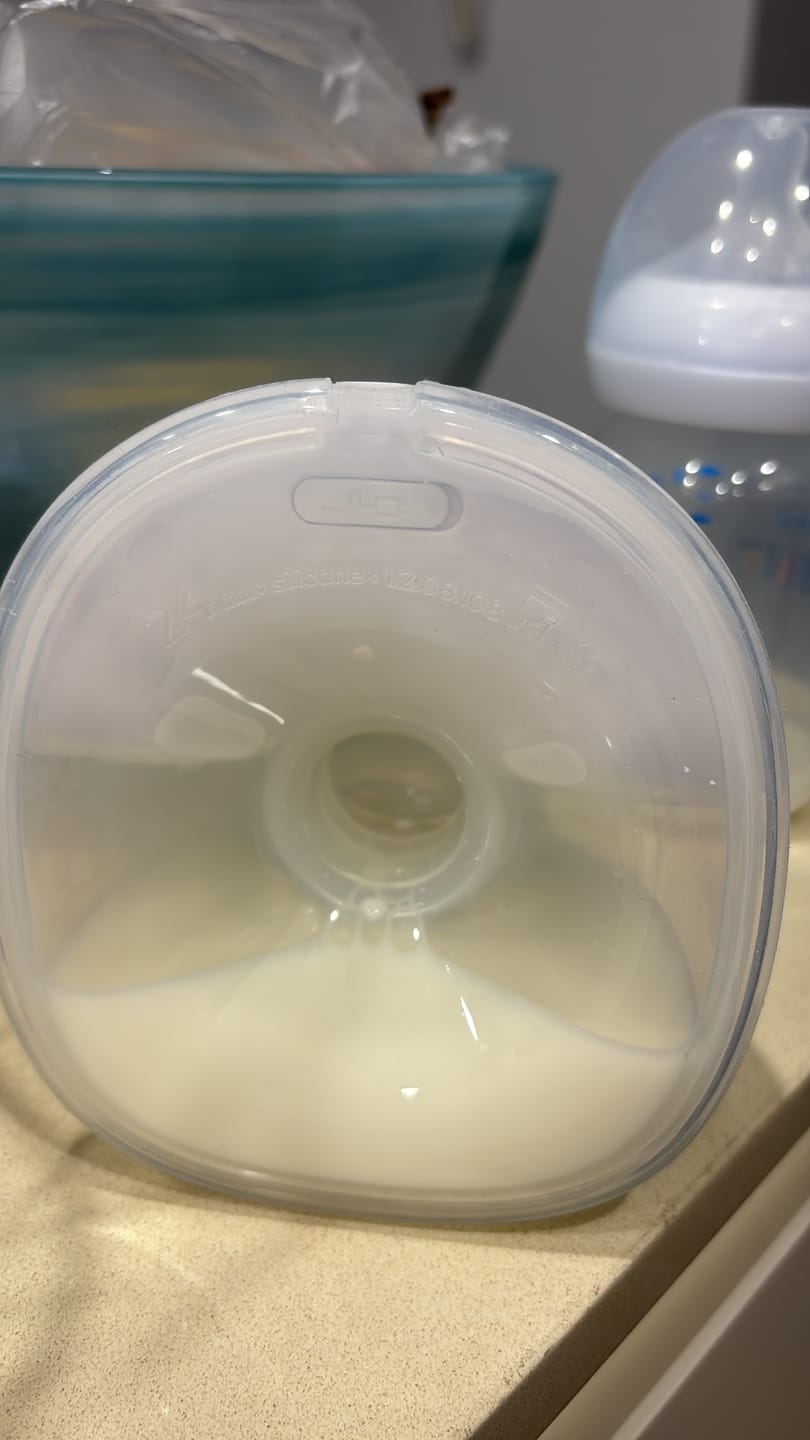 Customer photo review of Le tire-lait portable Luna©
