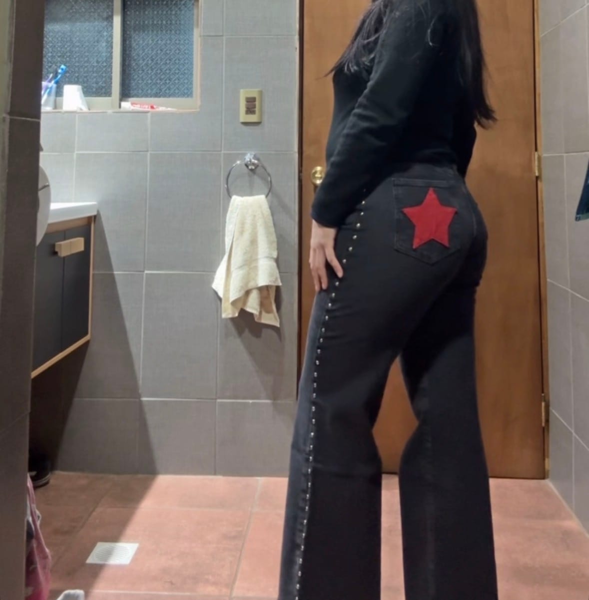 Customer photo review of Pants Red Star