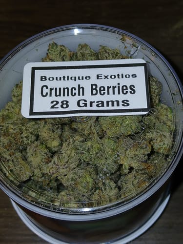 Boutique Exotics - Crunch Berries - 28 Grams - Hybrid photo review