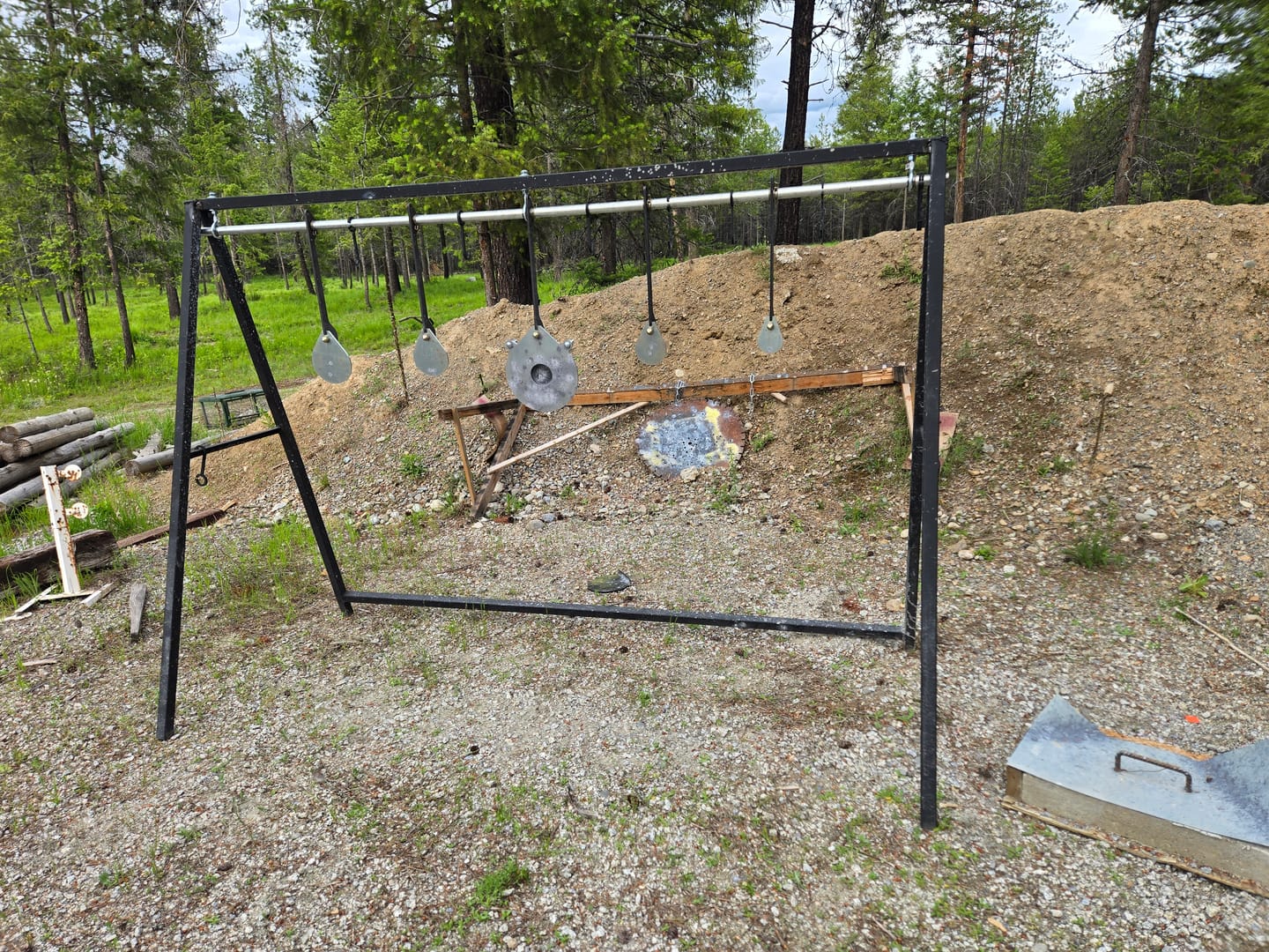 Customer photo review of Bullseye Targets