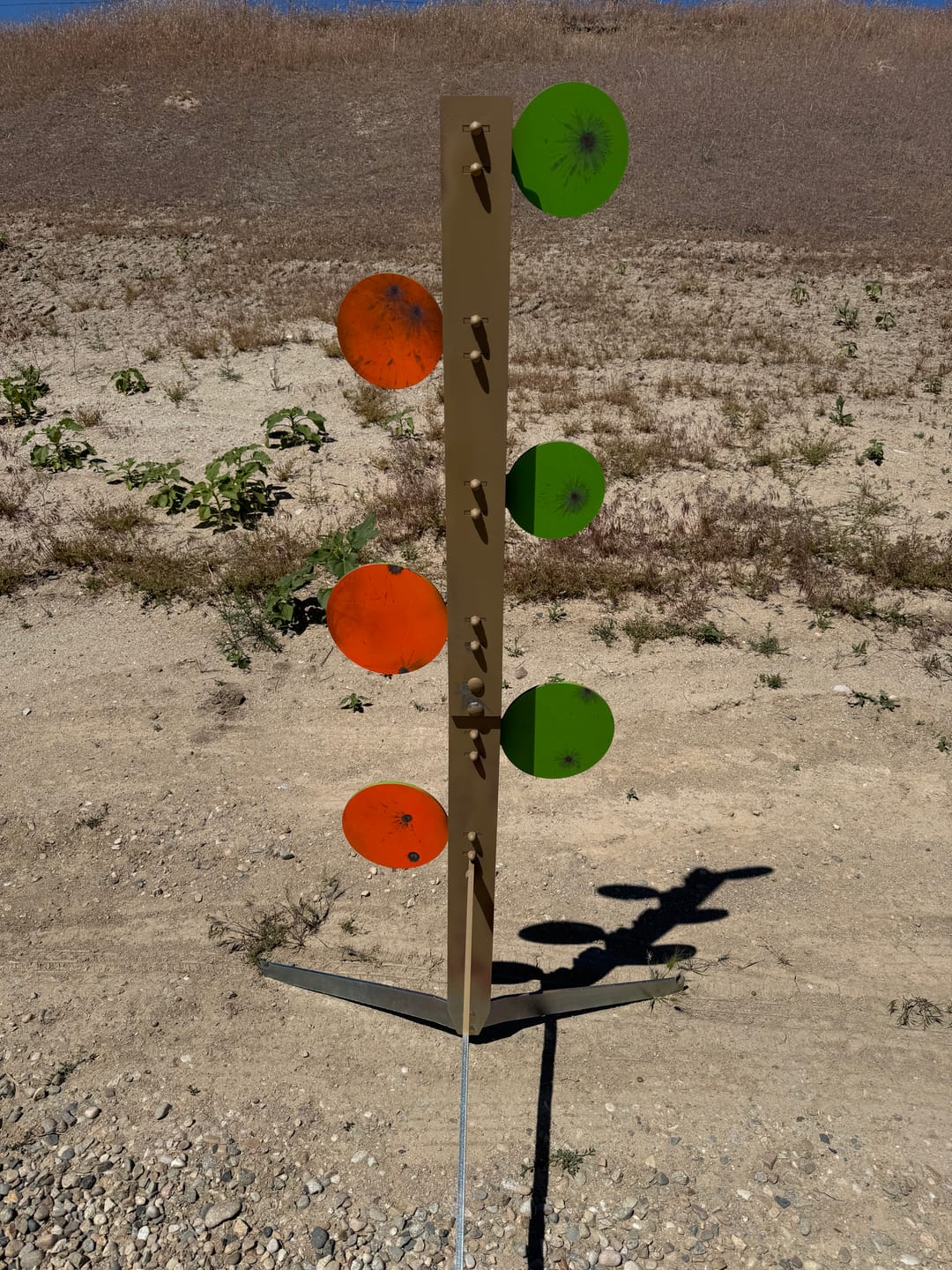 Customer photo review of Dueling Tree Target