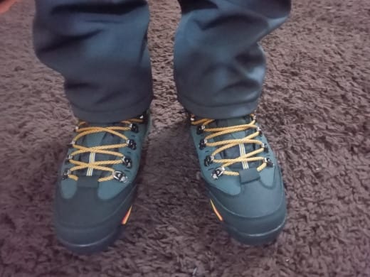 Customer photo review of Chaussures de Randonnée Imperméables & Robustes
