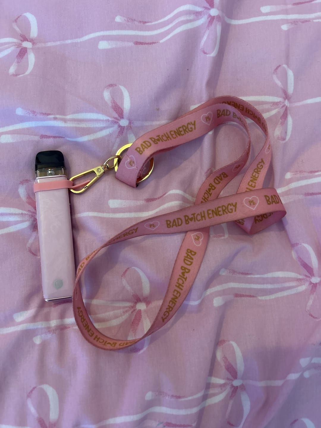 Customer photo review of You're So Charming Neck Lanyard