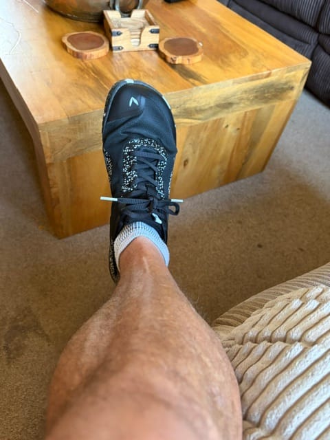 Customer photo review of Vaistoa Lento | Barefoot Running Shoes