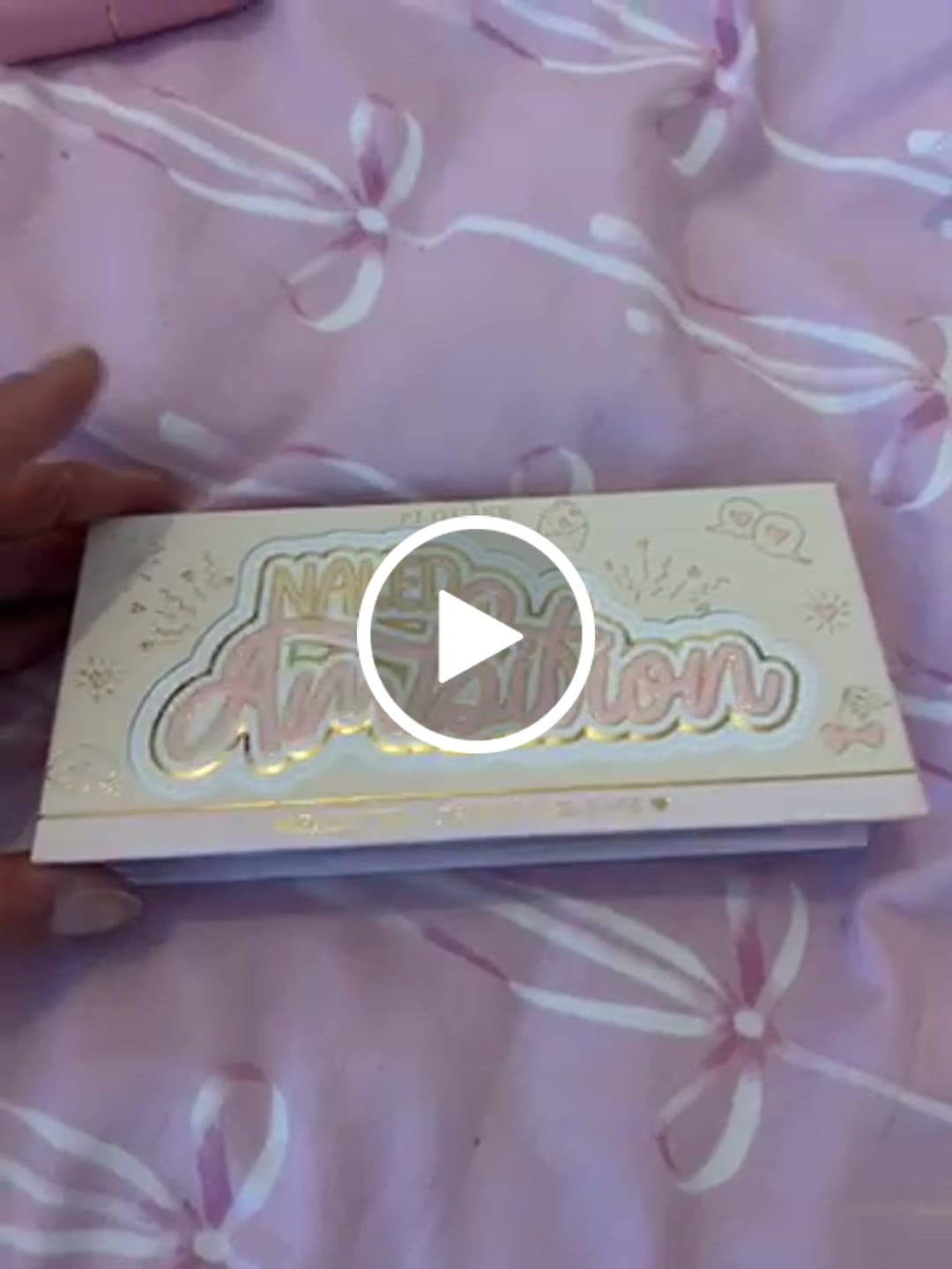 Customer video review of Naked Ambitions Makeup Palette