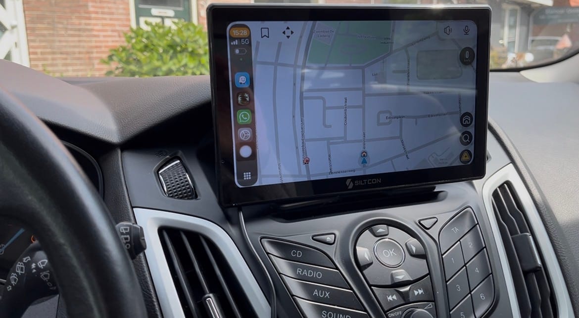 Customer photo review of Siltcon® 9”  Carplay / Android Auto Scherm
