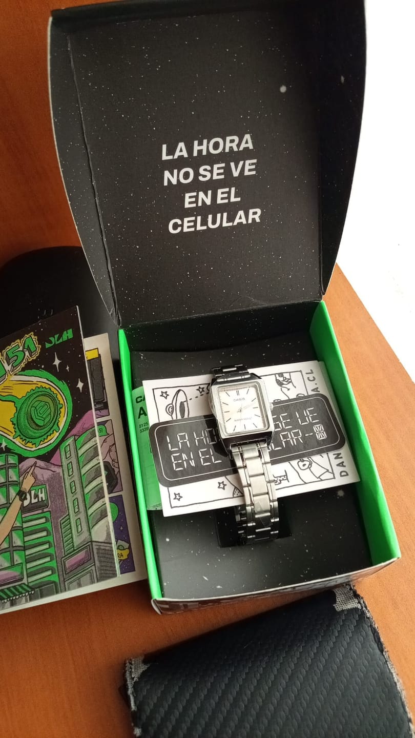 Customer photo review of Reloj Casio Tank Análogo LTP-V007D-4EUDF Acero