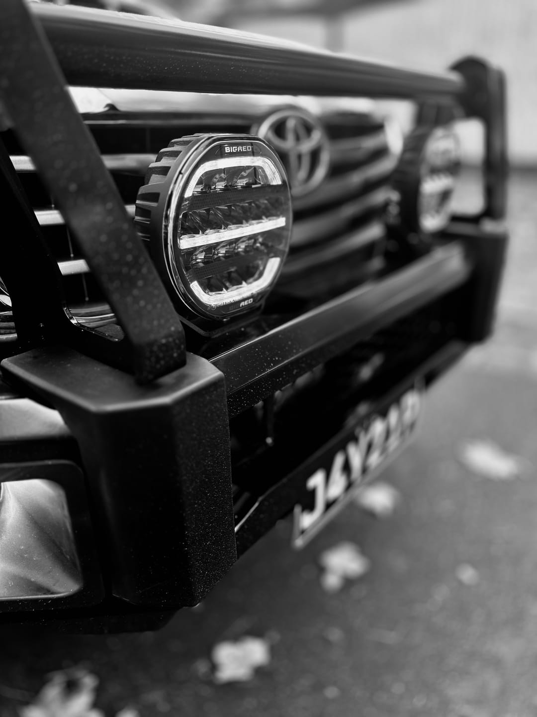 Customer photo review of Covert 7 Inch LED Driving Lights (PAIR W/HARNESS)