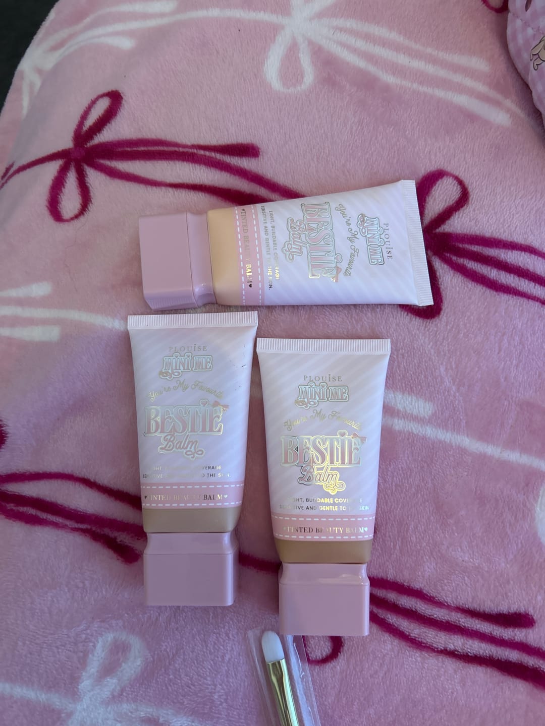 Customer photo review of Bestie Balm Tinted Moisturiser