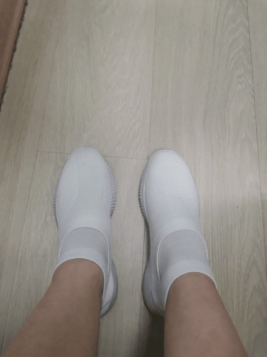 Customer photo review of Baskets Légères & Respirantes