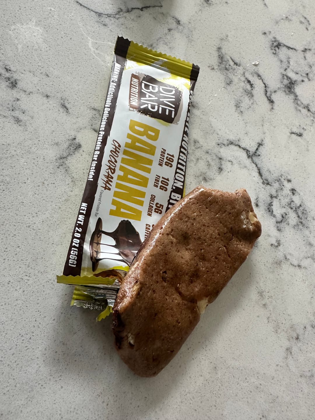 Customer photo review of CHOCOLATE BANANA - 6 BARS