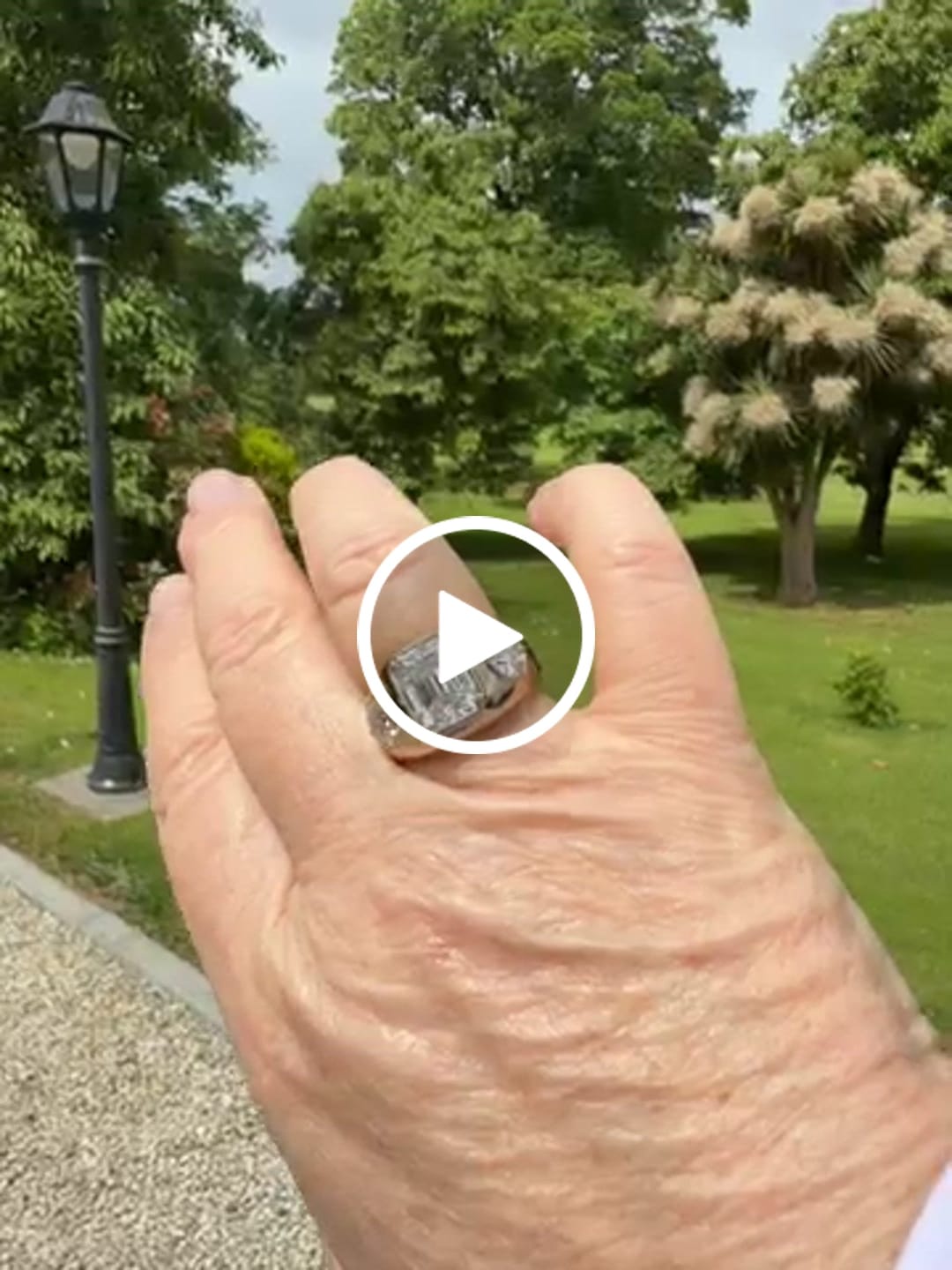 Customer video review of The Gold Wolf Ring