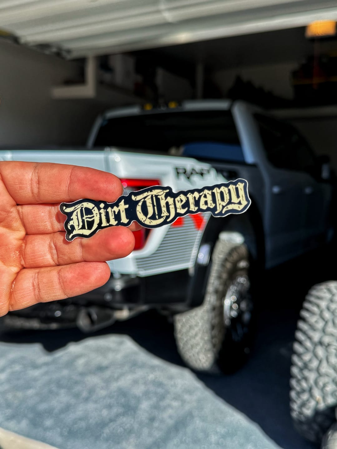 Customer photo review of Cut to Shape Stickers