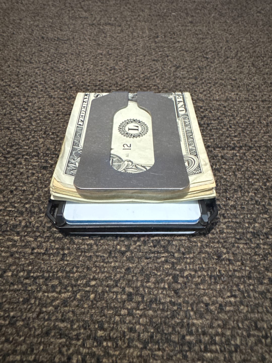 Customer photo review of M4 Maverick™ Rail Wallet with Titanium Clip