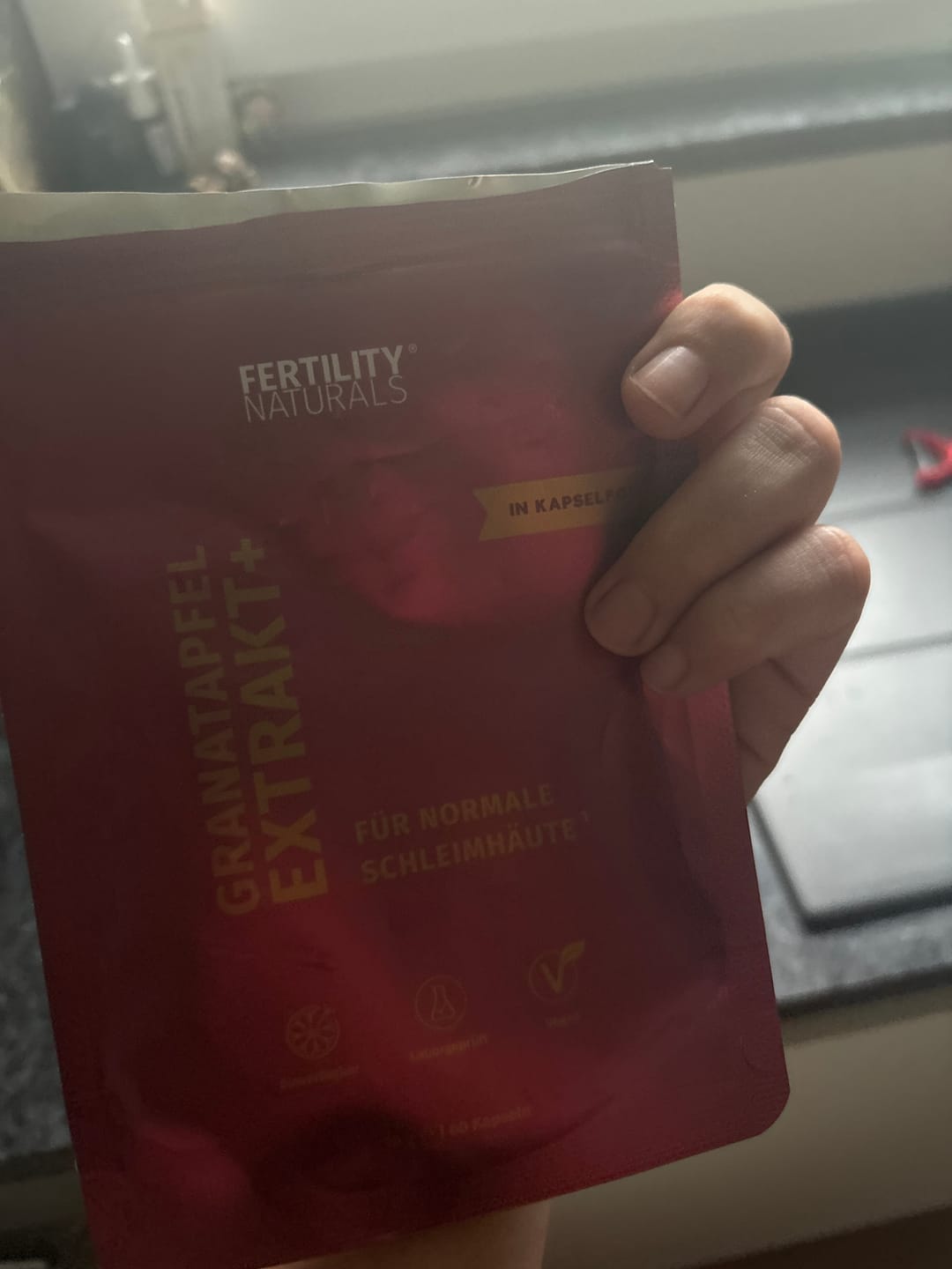 Customer photo review of Granatapfel Extrakt+ (Als Pulver & Kapsel erhältlich)
