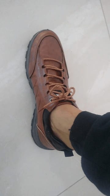 Customer photo review of Baskets Décontractées Confortables