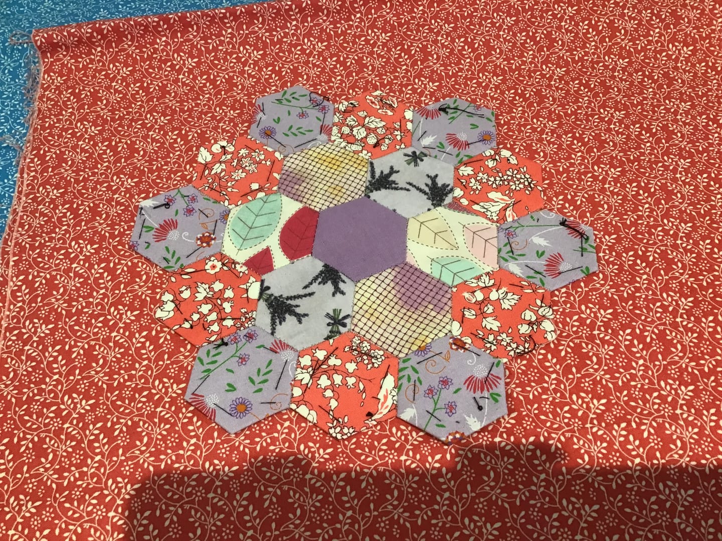 Customer photo review of Mini Garden Craft Cotton Fabric