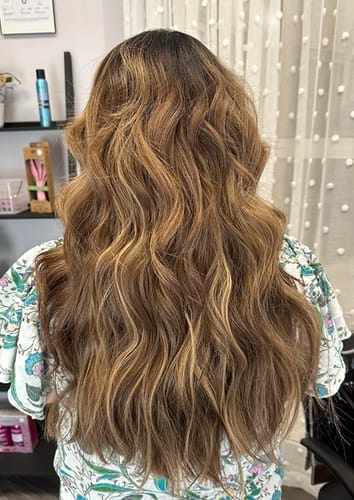 Customer photo review of Glow Halo - תוספת שיער למראה מלא וטבעי