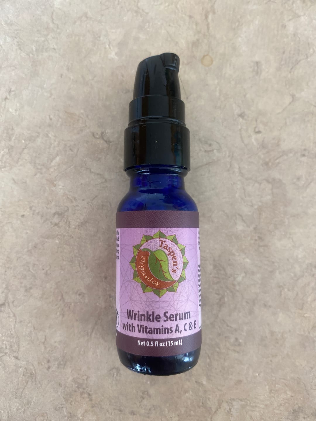 Customer photo review of Wrinkle Facial Serum with A, C & E