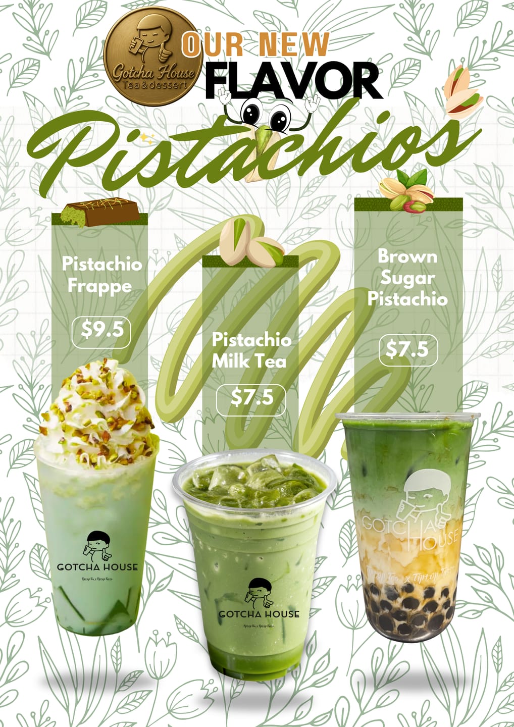 Customer photo review of Pistachio Syrup