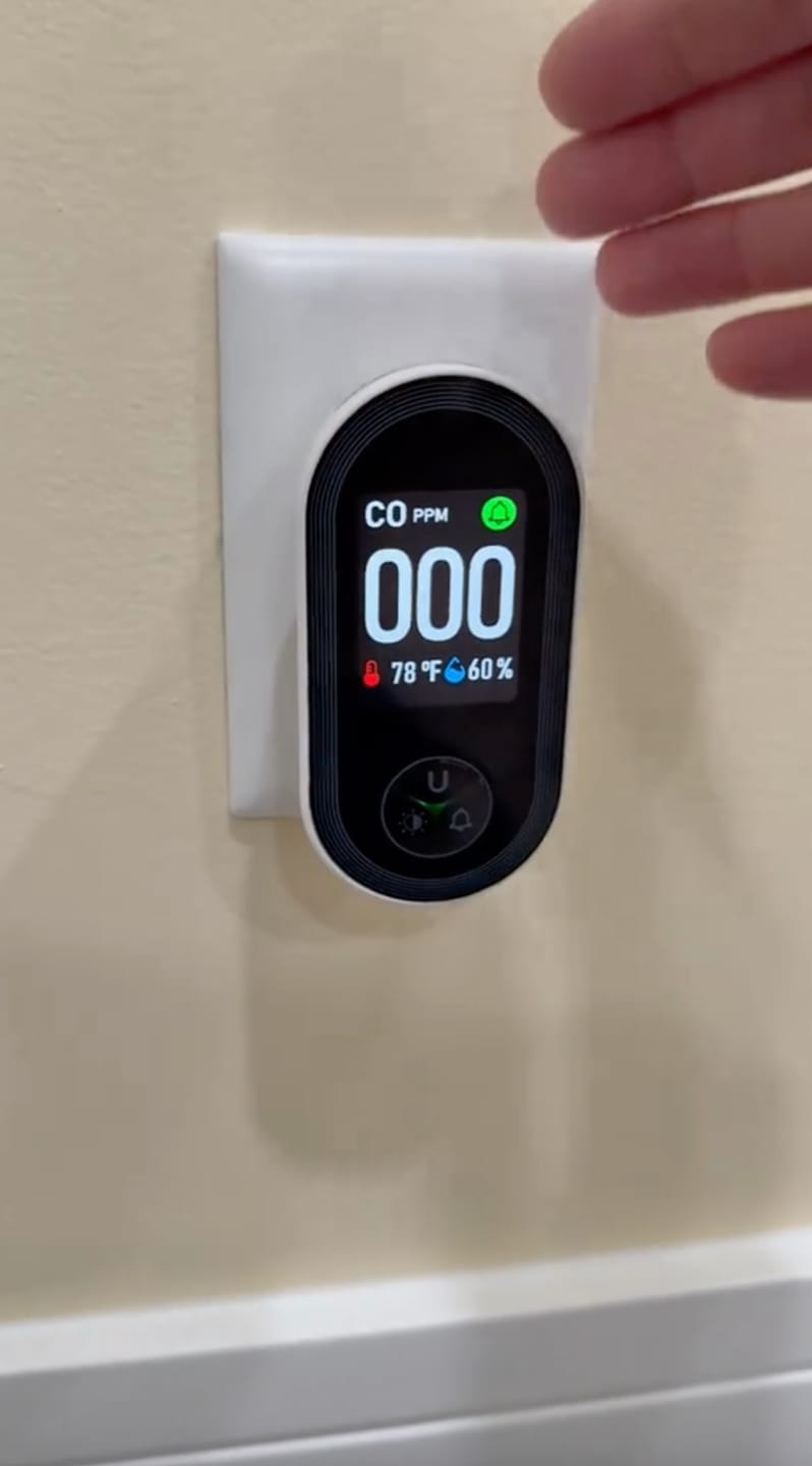 Customer photo review of OxySafe™ RV & Motorhome CO Detector