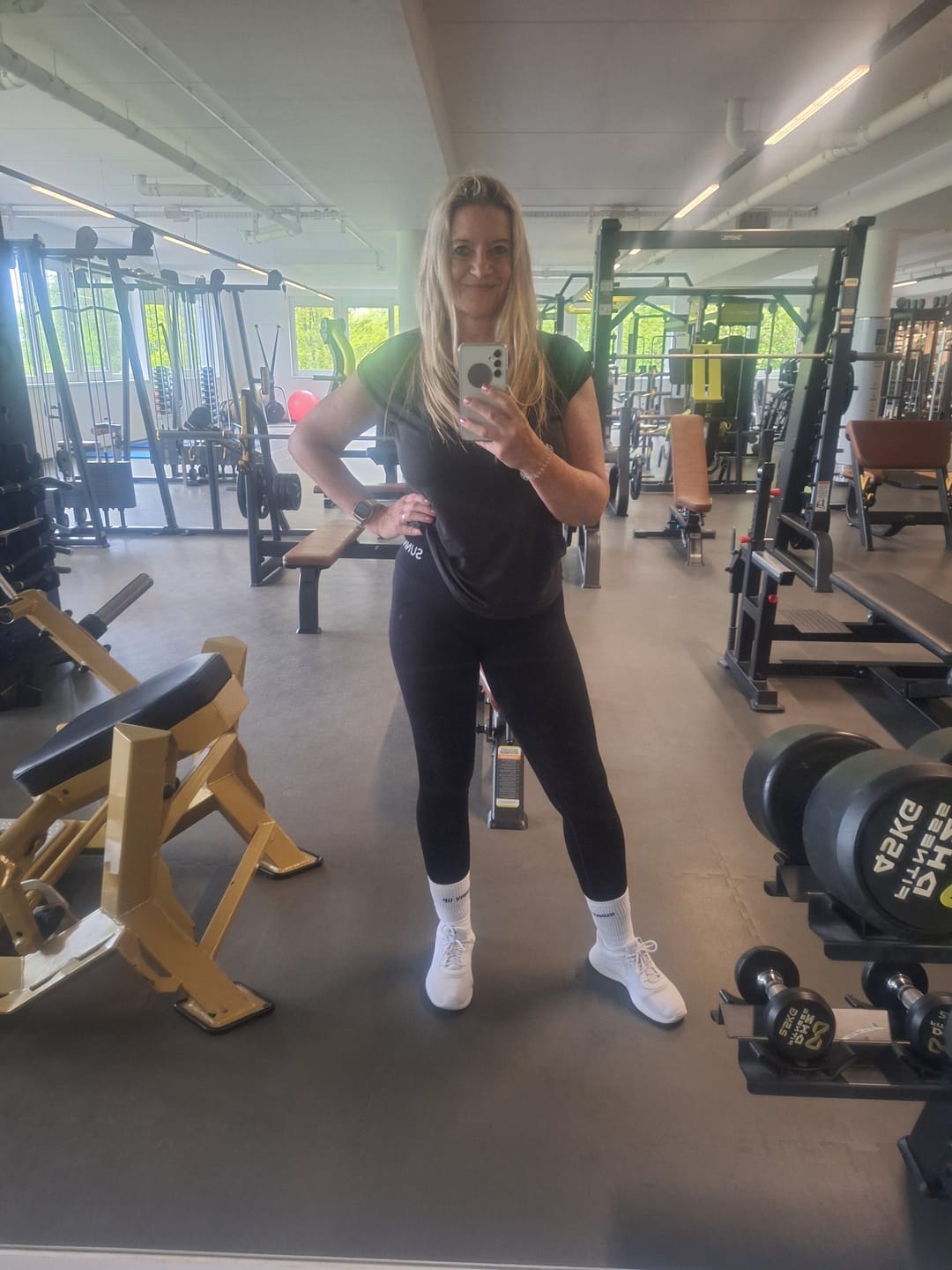 Customer photo review of Leggings Butterfly | Schwarz