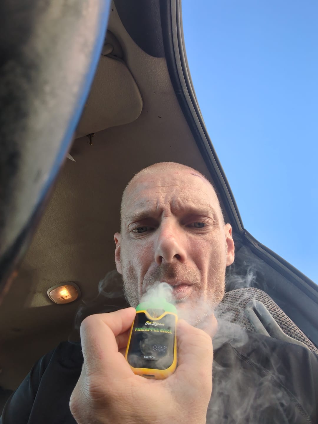 Customer photo review of Pineapple Cake Trio Vape