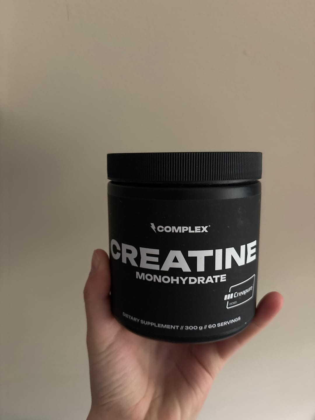 Customer photo review of Creatine Monohydrate