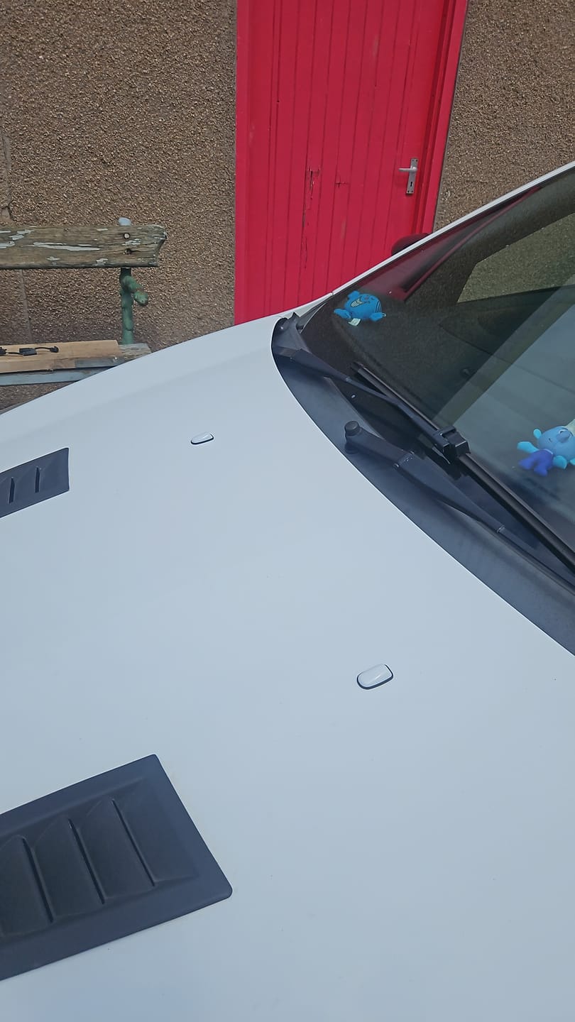 Customer photo review of Genuine Ford Heated 'Mist' Washer Jets (Painted)
