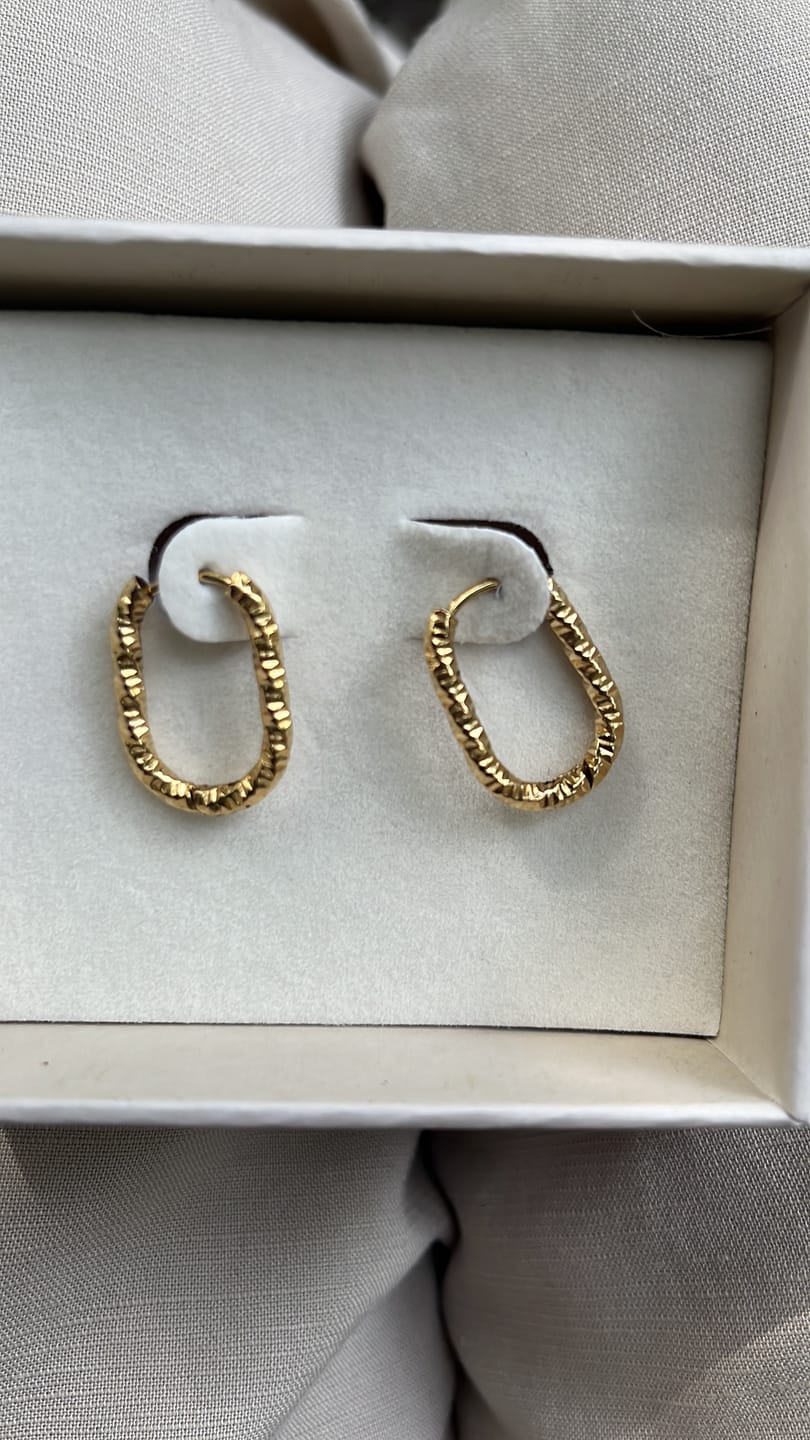 Customer photo review of Ella Earrings