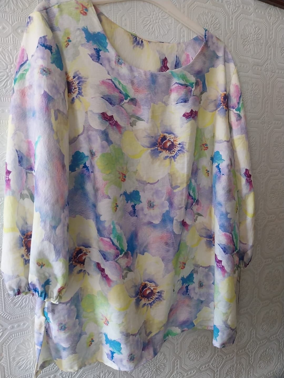 Customer photo review of Soft Garden Viscose Nylon Fabric