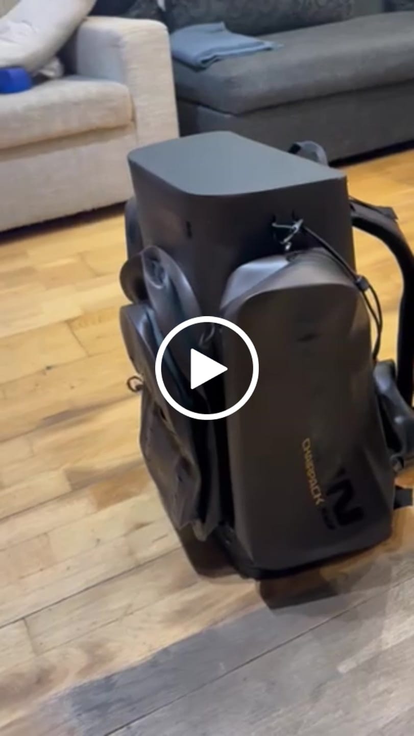 Customer video review of Chairpack XWP40 - водоустойчива раница с вграден стол