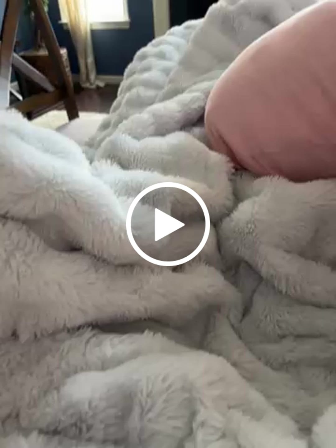 Customer video review of Cloud Throw Blanket