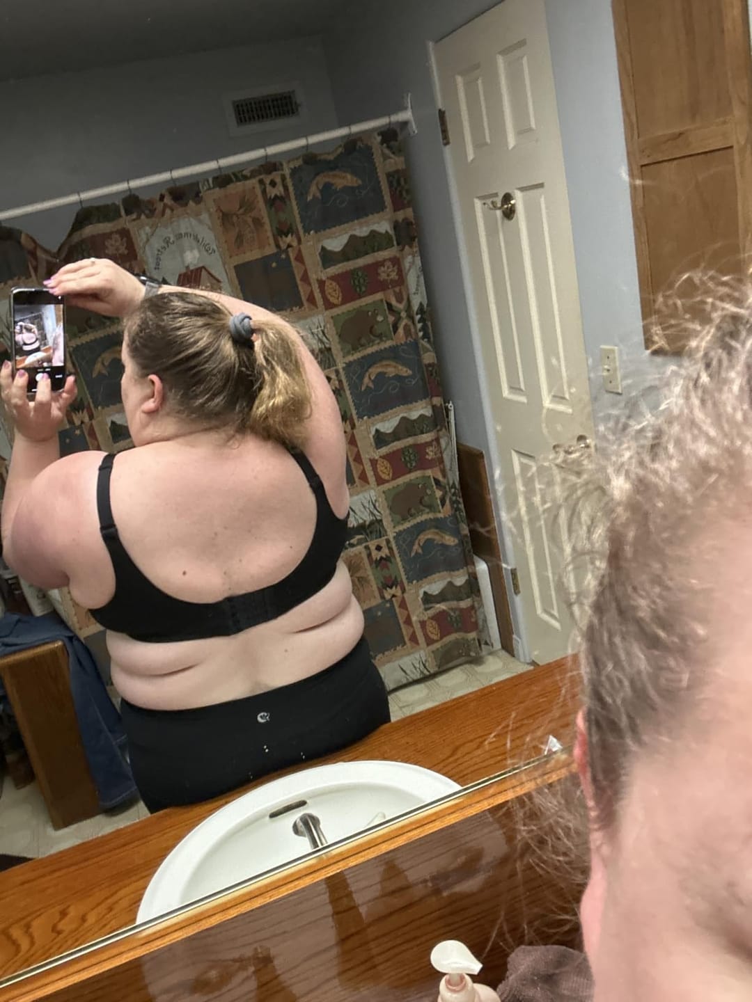 Customer photo review of ButterLift Wireless Support Bra