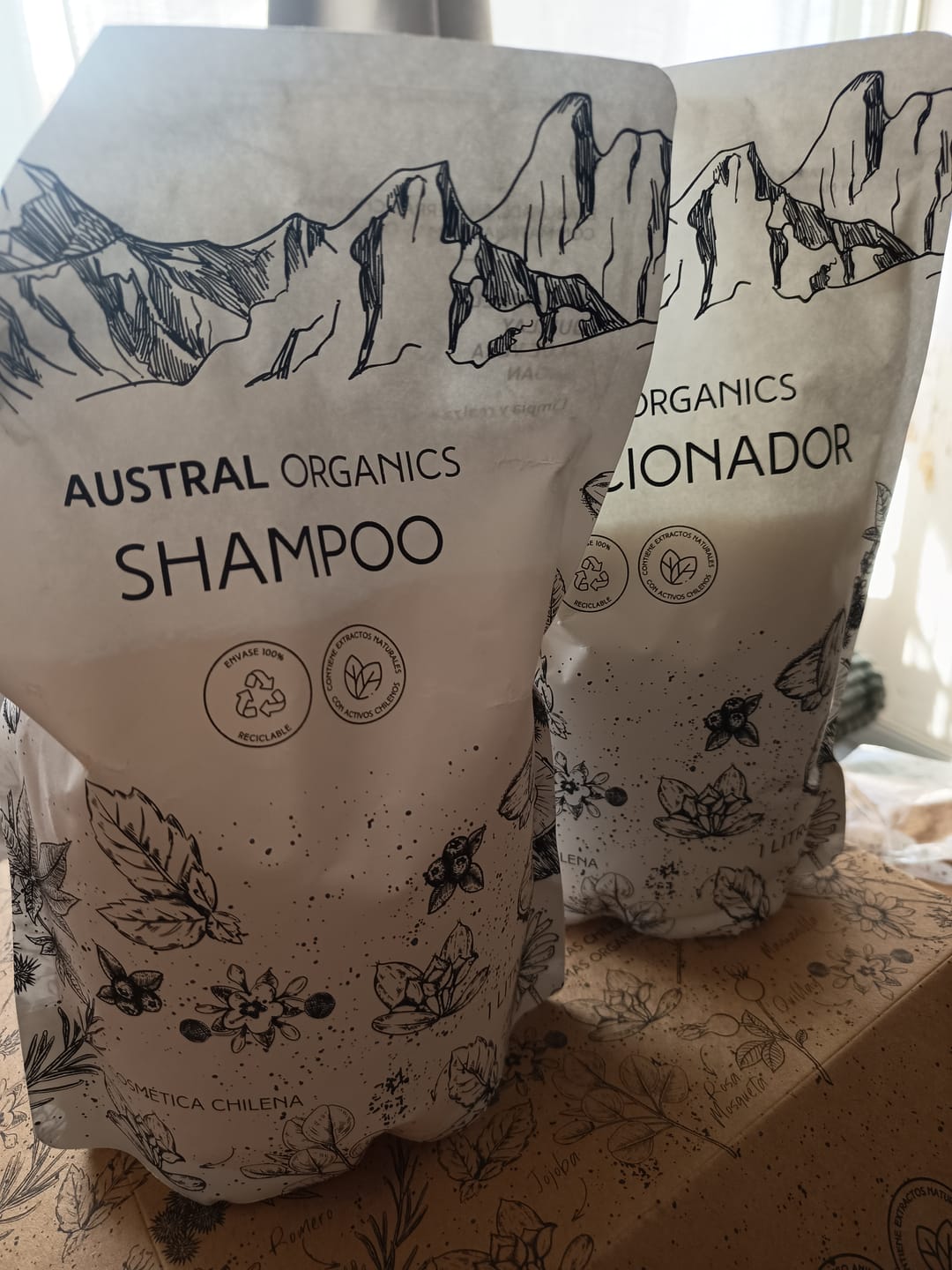 Customer photo review of Cyber Monday 40%Off  1 litro Shampoo +  1 litro Acondicionador