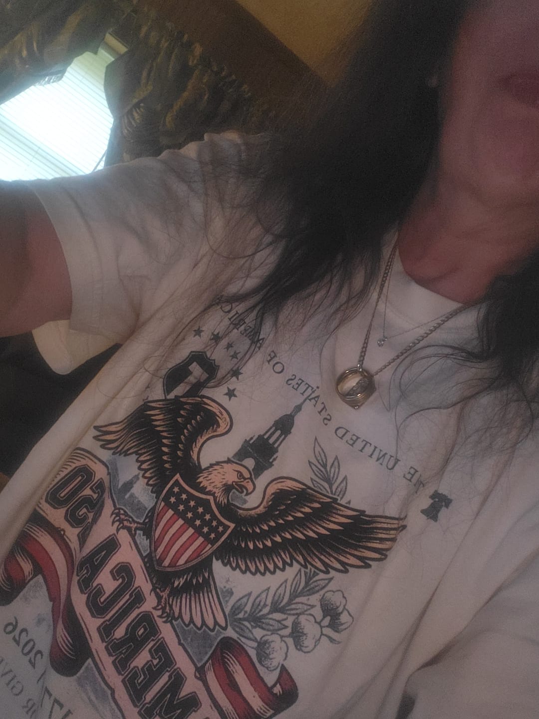 Customer photo review of American T-shirt