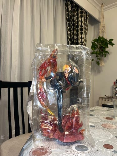 Customer photo review of Figurine Sanji " Fire Kick " | One Piece