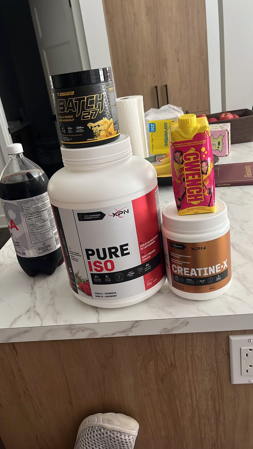 Customer photo review of TC Nutrition - Batch 27 - Pre Workout - 380g
