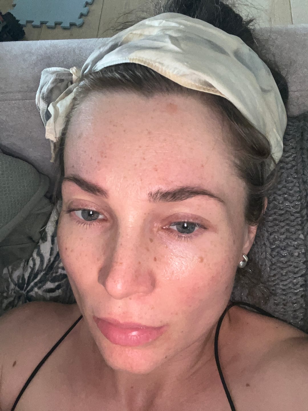 Customer photo review of fLASH EYEBROW SERUM