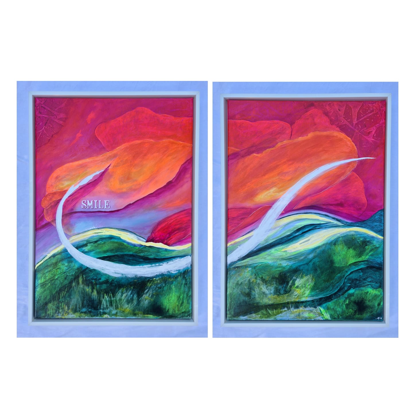Customer photo review of Acrylfarbe - Neon Orange