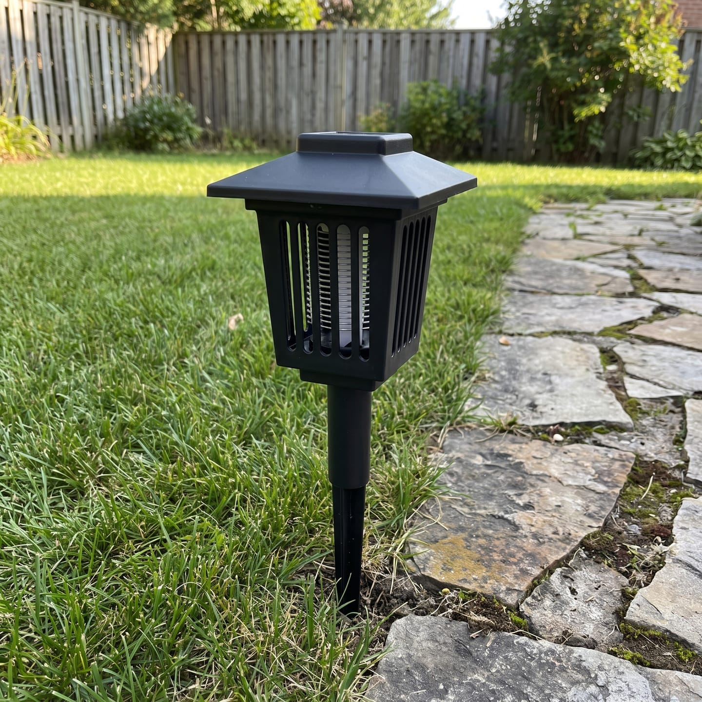 Customer photo review of Lampe Solaire Anti-Moustiques