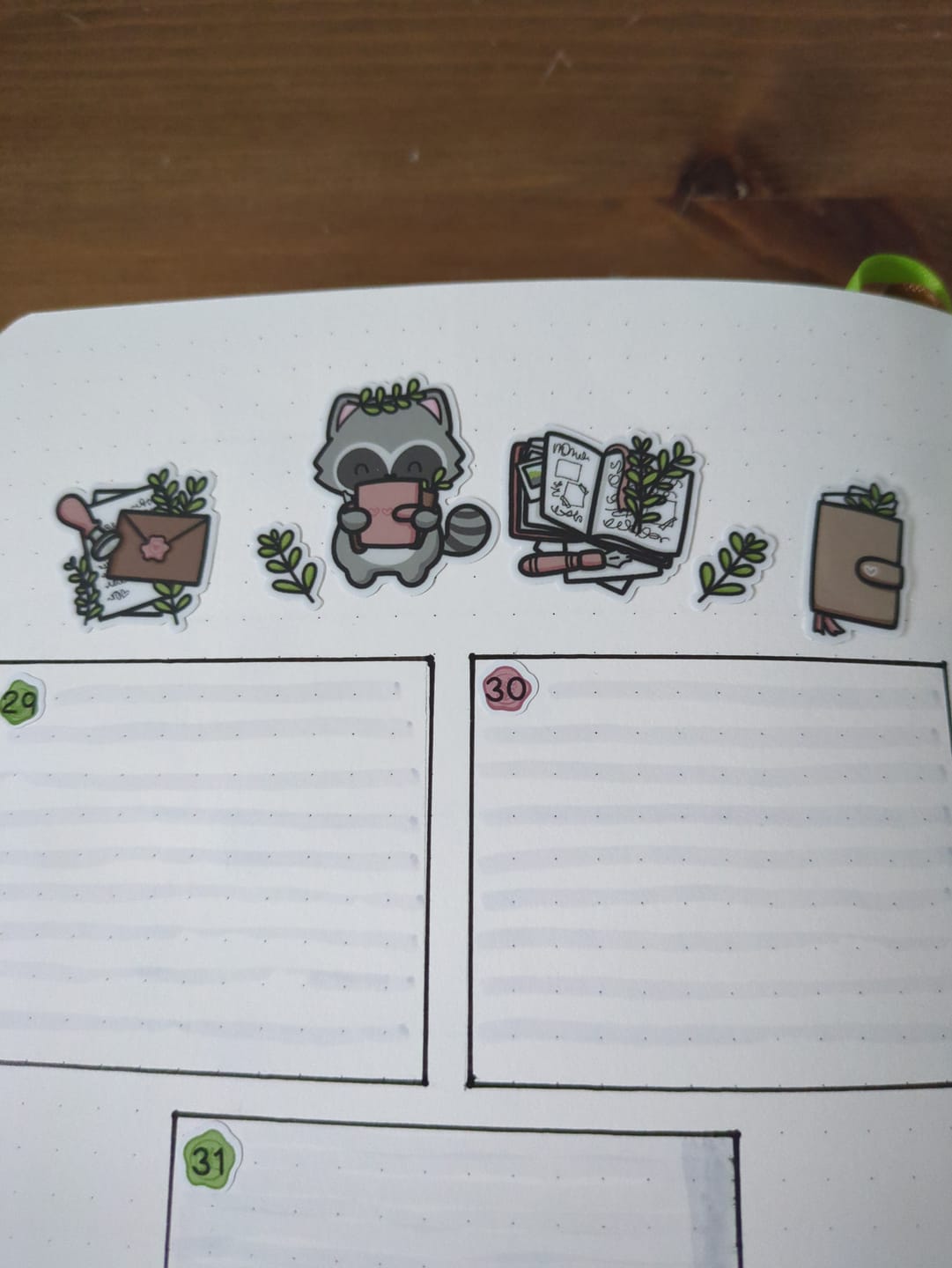 Customer photo review of Sticker Sheet - Vintage Stationery