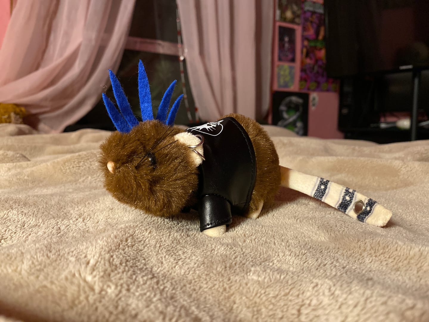 Customer photo review of PUNK RAT PLUSHIES
