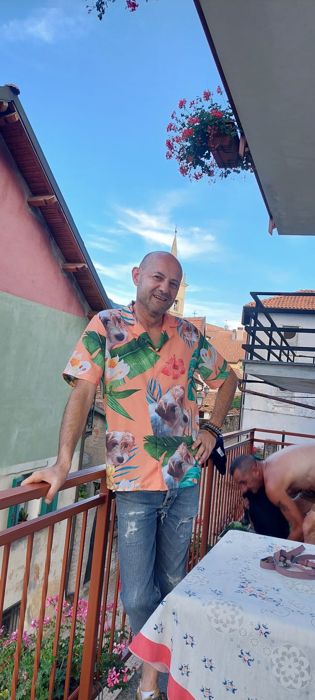 Customer photo review of La tua foto - Camicia hawaiana personalizzata