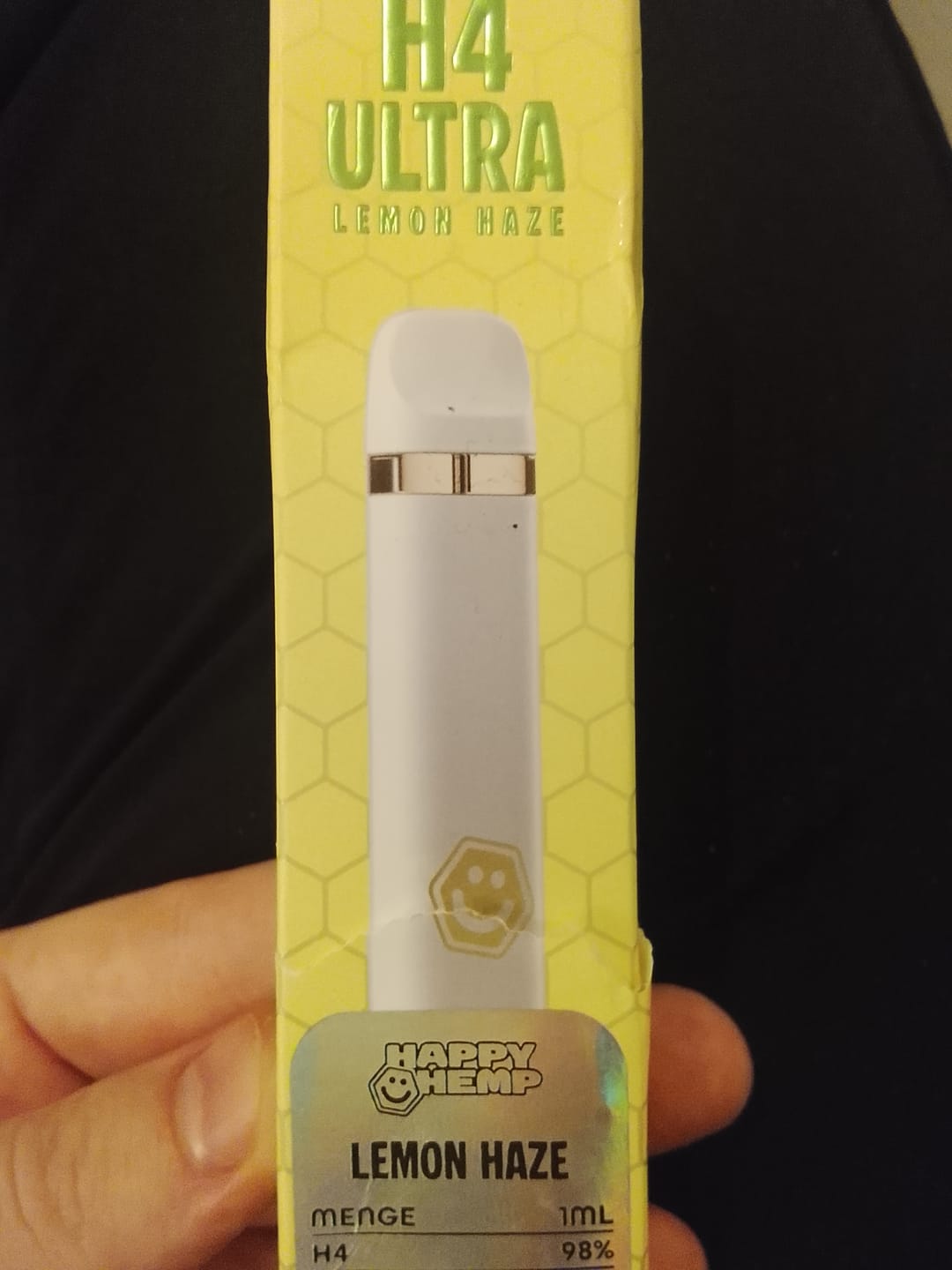Customer photo review of Lemon Haze - H4 Ultra