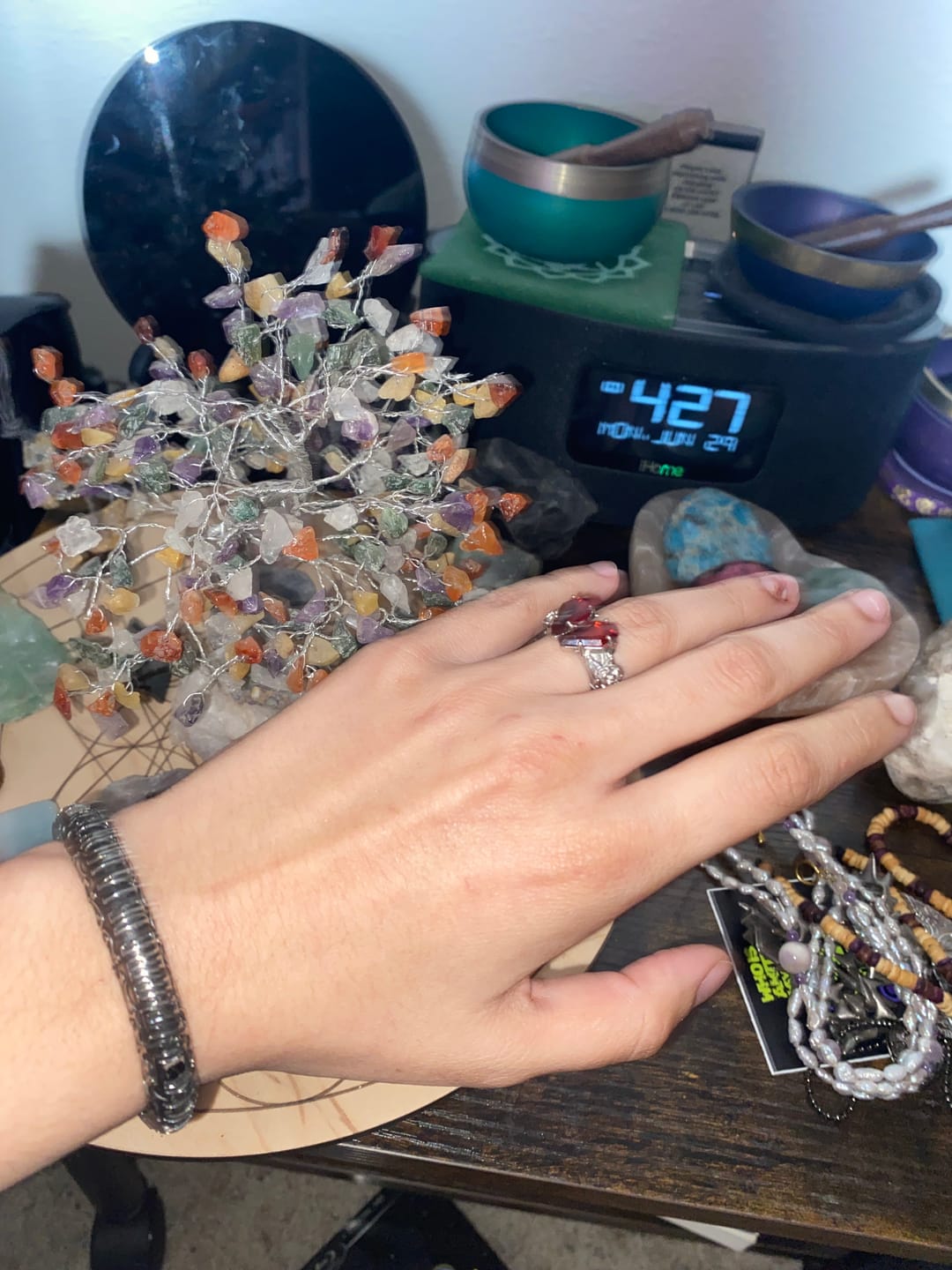 Customer photo review of CATACOMBS BANGLE BRACELET