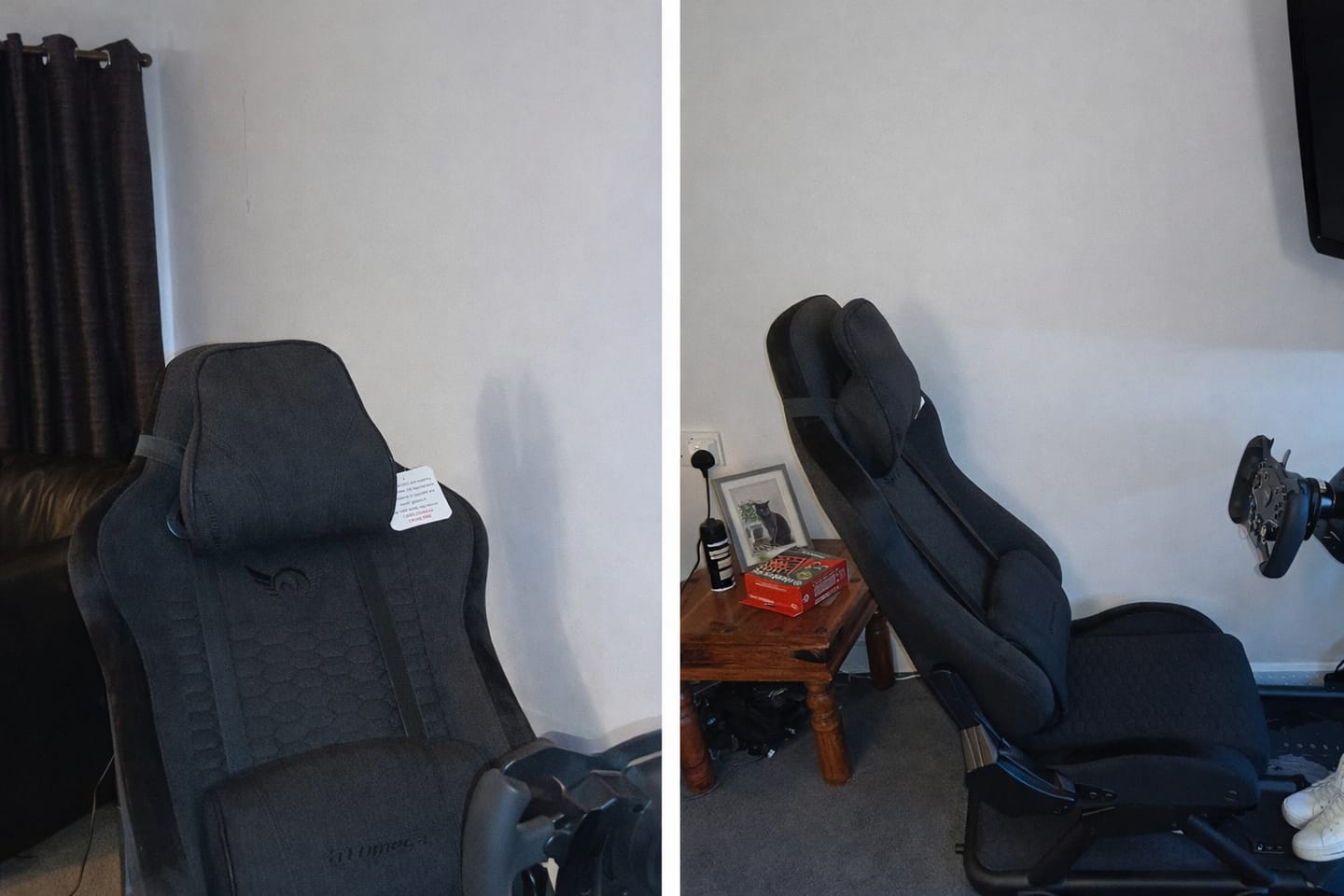 Customer photo review of XL RS Simulator Seat V2